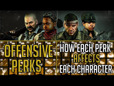 The Complete Guide On OFFENSIVE PERKS || Zombie Army 4 Dead War