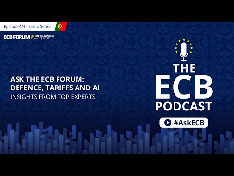 Ask the ECB Forum: defence, tariffs and AI – insights from top experts