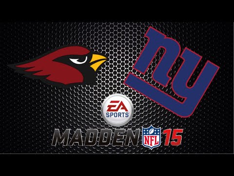 New York Giants "Owner Mode" Ep. 2 - Week 2 vs. Arizona Cardinals (Madden 15 Gameplay)