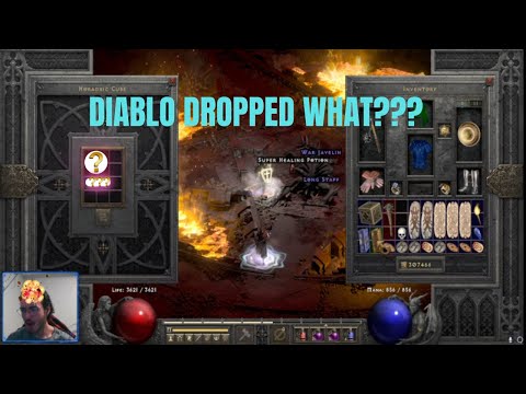 THE Most Lucky Chaos Sanctuary Run in History!? | D2R HC