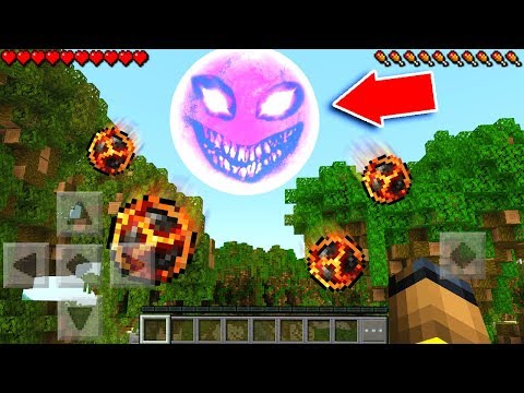 Defeating the Red Sun in Minecraft Pocket Edition!