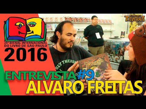 Bienal do Livro 2016 | Alvaro Freitas - RPG TORMENTA