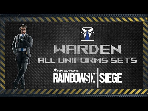 Warden All Uniforms Sets including Dev Skin - Rainbow Six Siege | R6 News