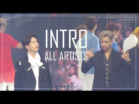 170820 KCON LA: Introductions with all artists 1080p