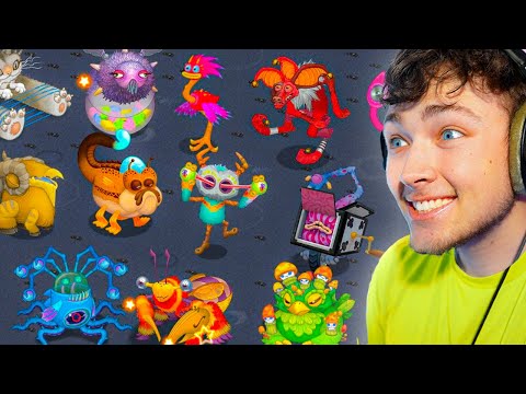 MYTHICAL ISLAND FULL PLAYTHROUGH IN MY SINGING MONSTERS!