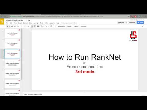 Lecture 3, Displaying Mode 3 for RankNet