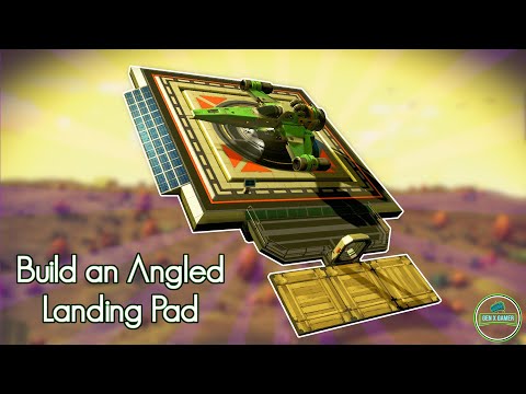 {Broken} How to Build an Angled Landing Pad in No Mans Sky Glitch Building