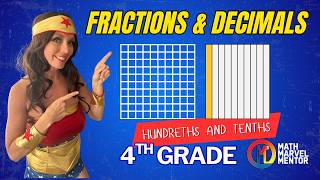 Tenths & Hundredths Using a 100s Grid
