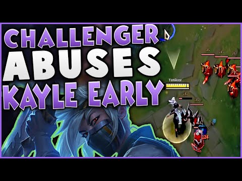 How to Abuse Kayle's Weak Laning With Wave Management Top | Challenger Akali vs. Platinum Kayle