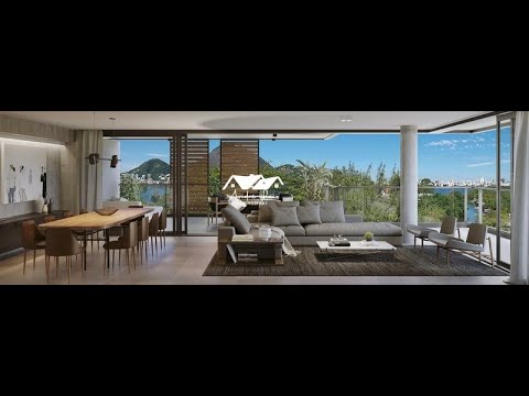 Apartamento de luxo à venda, no Oka Lagoa Residence em Rio de Janeiro, Lagoa, com 4 quartos, 183m²