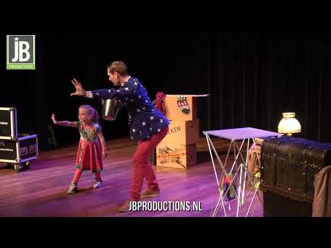 Video van Goochelaar Jeffrey - De magische schatkist van... | Kindershows.nl