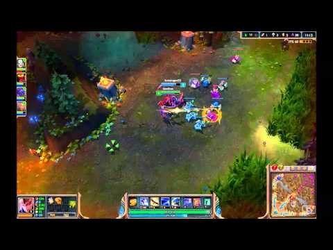 Quinn and ChoGath VS Ezreal and Irelia Bot #Talkingtomyself