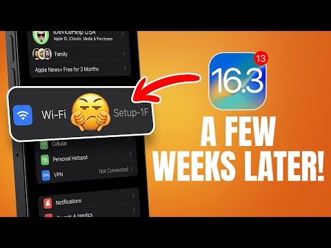 Where’s iOS 16.3.1 ? - iOS 16.3 A Few Weeks LATER!