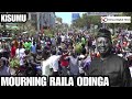 RAILA S DEATH TEARS Situation In Kisumu As Kenyans Mourn Raila Odinga