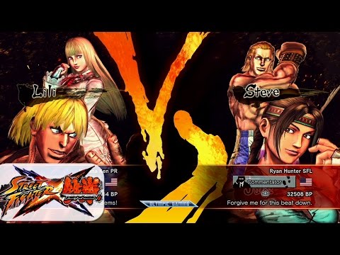 Banana Ken PR Vs Ryan Hunter SFL [Street Fighter X Tekken] [Gameplay] [Xbox 360]