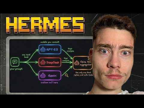 Hermes Agent + Mixture of Agents is insane…