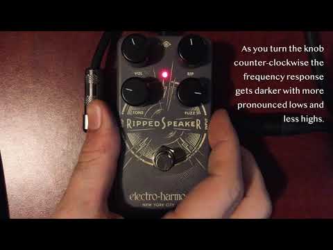 EHX Ripped Speaker demo with Jonathan Jourdan