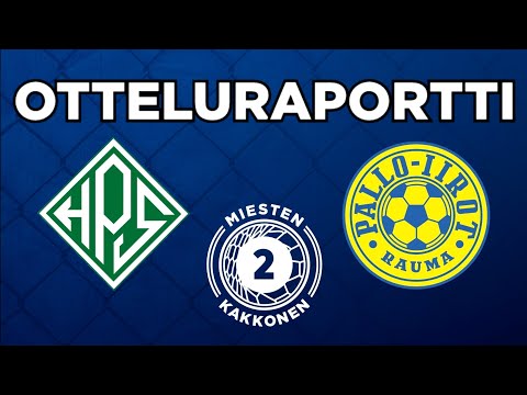 Otteluraportti: HPS - Pallo-Iirot 21.7.2025