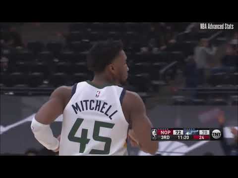 💥 Donovan Mitchell 36 pts 7 rebs 5 asts vs Pelicans 💥