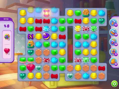 Homescapes level 9116 hard