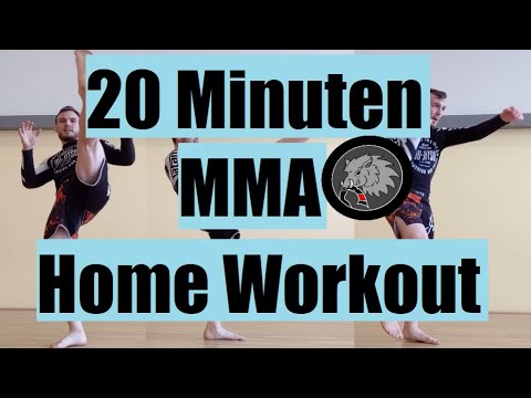 20-minute MMA home workout - UFC style training for at home