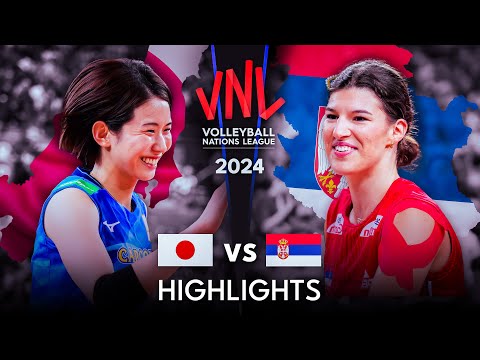 🇯🇵 JAPAN vs SERBIA 🇷🇸 | Highlights