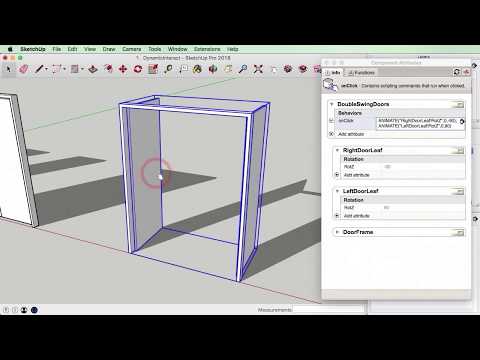Animating Dynamic Components in Sketchup - Advanced