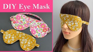 💖💖💖 DIY Sleeping Mask - How To Make Easy Sleeping Eye Mask - Sleep Mask Pattern | máscara de olho