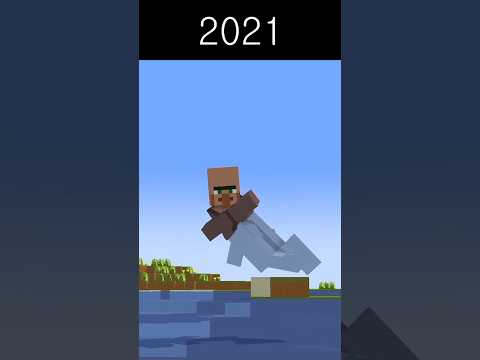 Minecraft merge villager evolution #shorts #minecraft #villager #evolution #ghost @ROCKINDIANGAMER