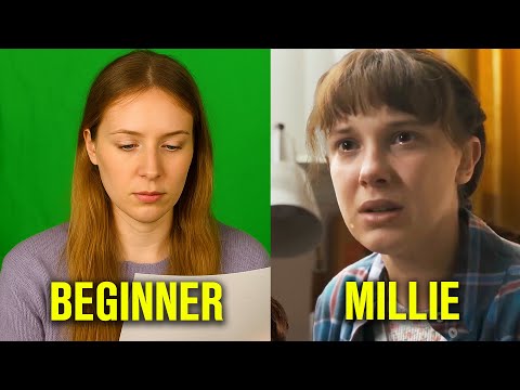 Beginner Actor vs Millie Bobby Brown (Same Scene)