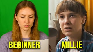 Beginner Actor vs Millie Bobby Brown (Same Scene) MQDEFAULT Thumbnail
