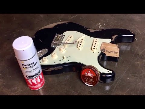 How to Relic a Pickguard & Other Plastic Parts