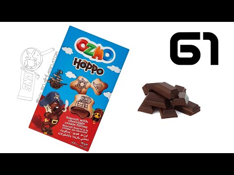 Şölen Ozmo Hoppo biscuits with chocolate filling (40g) 🍪🍫🇹🇷 [Judgment Day: 0061]