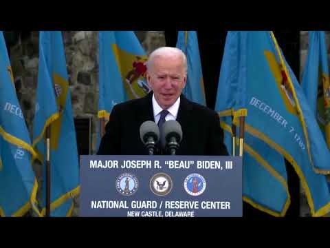 拜登感性告別特拉華州 (Biden bids emotional farewell to Delaware)