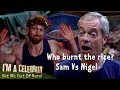 BLAZING DISPUTE Sam Nigel S Smokin Row Over Burnt Rice I M A Celebrity Get Me Out Of Here