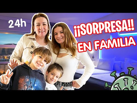 24 horas en un HOTEL C🦠VID free + REGALOS San Valentín