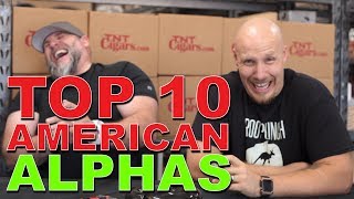Top 10 American Alphas (f. Lion&#39;s Share Single Batch Cigars)