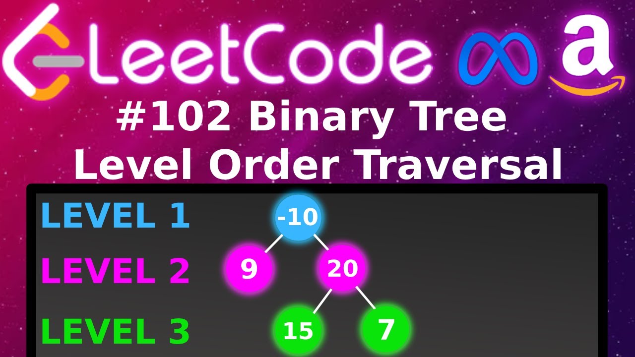 LeetCode 102 Binary Tree Level Order Traversal | Blind 75 | BFS