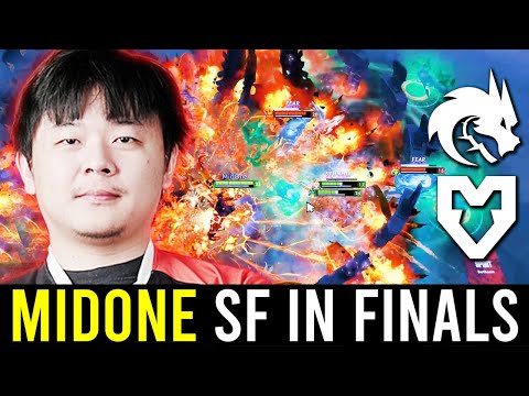 "MIDONE SHADOW FIEND POV in GRANDFINALS against TEAM SPIRIT.."