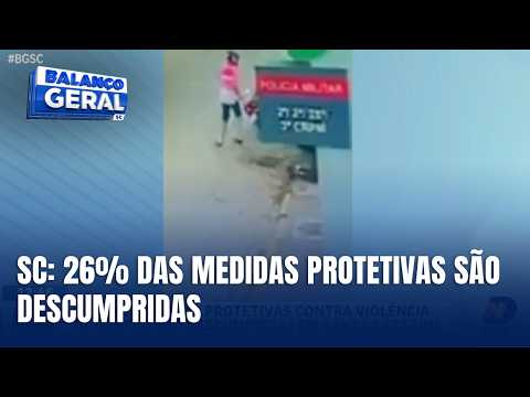 Santa Catarina registra alto índice de descumprimento de medidas protetivas