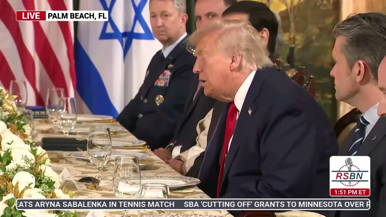 WATCH: The Bilateral Meeting between President Trump and Prime Minister Netanyahu Begins - 12/29/25