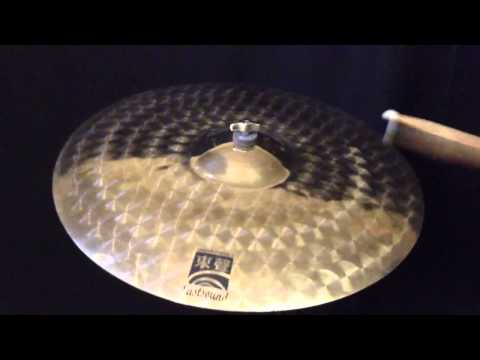 22" Eastsound Rock Ride Cymbal with Brilliant Lathing Circl
