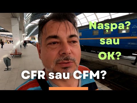 Adevărul despre trenul București-Chișinău, la vagon de dormit! (CFR sau CFM?)