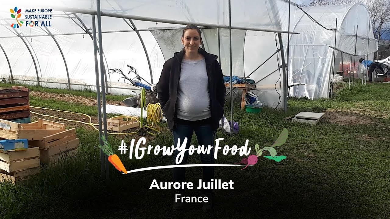 Meet Aurore Juillet, an organic market gardener from France 🇫🇷