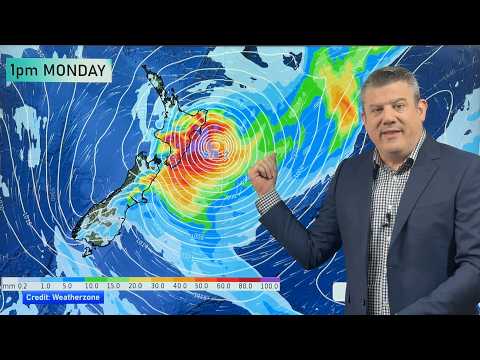 NZ: Latest on severe weather risks leading up to Monday's east coast storm