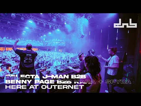 Selecta J-Man B2B Benny Page B2B Kara + Spyda DnB Allstars at Here 2022  - Live from London (DJ Set)