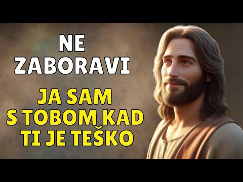 BOG ZNA ZA TVOJE PROBLEME I POMAŽE TI | BOG TI DANAS GOVORI | BOŽJA PORUKA ZA TEBE