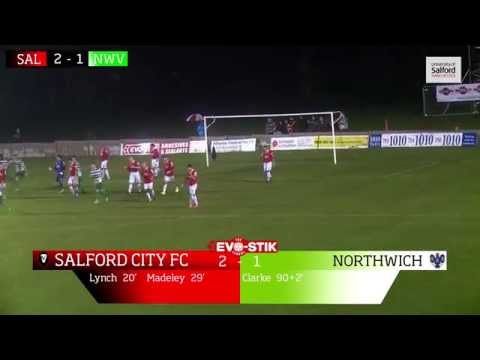 Salford City 2-1 Northwich Victoria - Evo-Stik First Division North 23/09/14