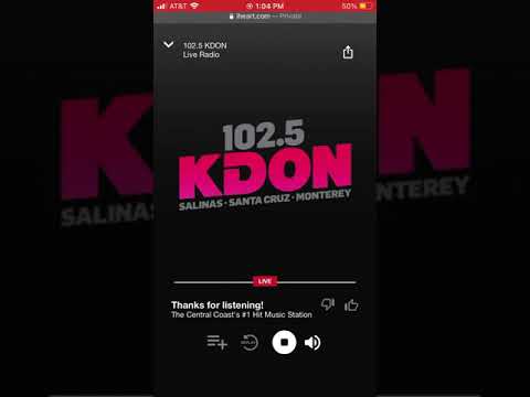 102.5 KDON Songs