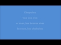 Marquess - Chapoteo ! Lyrics* 